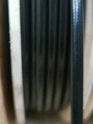 Bowdenzug Spirale 4,0mm innen 6,5mm außen Schwarz