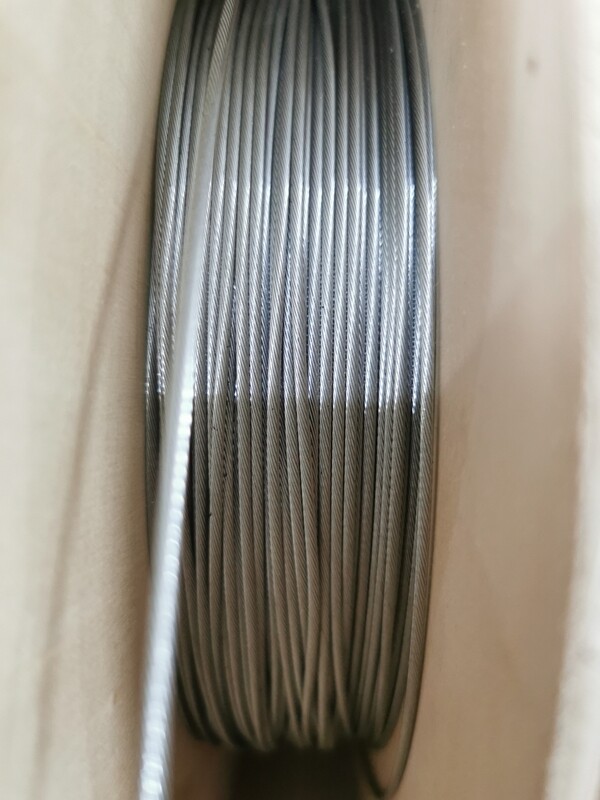 Bowdenzug Kabel 1,8mm Verzinkt 1x19 Bowdenzug Kabel 1,8mm Verzinkt 1x19