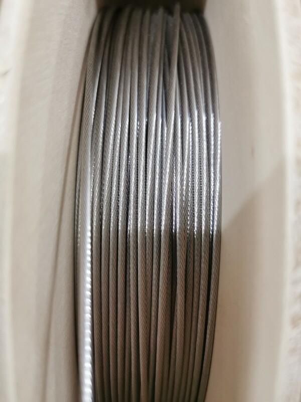 Bowdenzug Kabel 2,0mm Edelstahl Nirosta Bowdenzug Kabel 2,0mm Edelstahl Nirosta