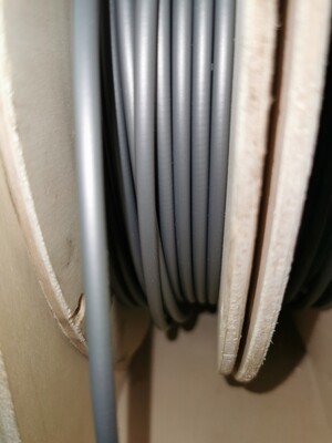 Bowdenzug Spirale 2,2mm innen 5,0mm außen Silber (Grau) mit innenrohr