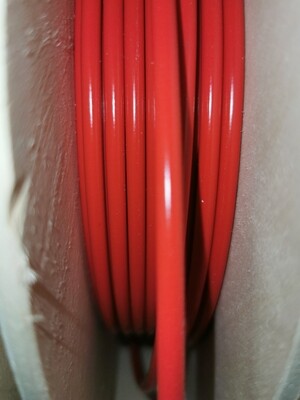 Bowdenzug Spirale 2,2mm innen 5,0mm außen Rot mit Innenohr