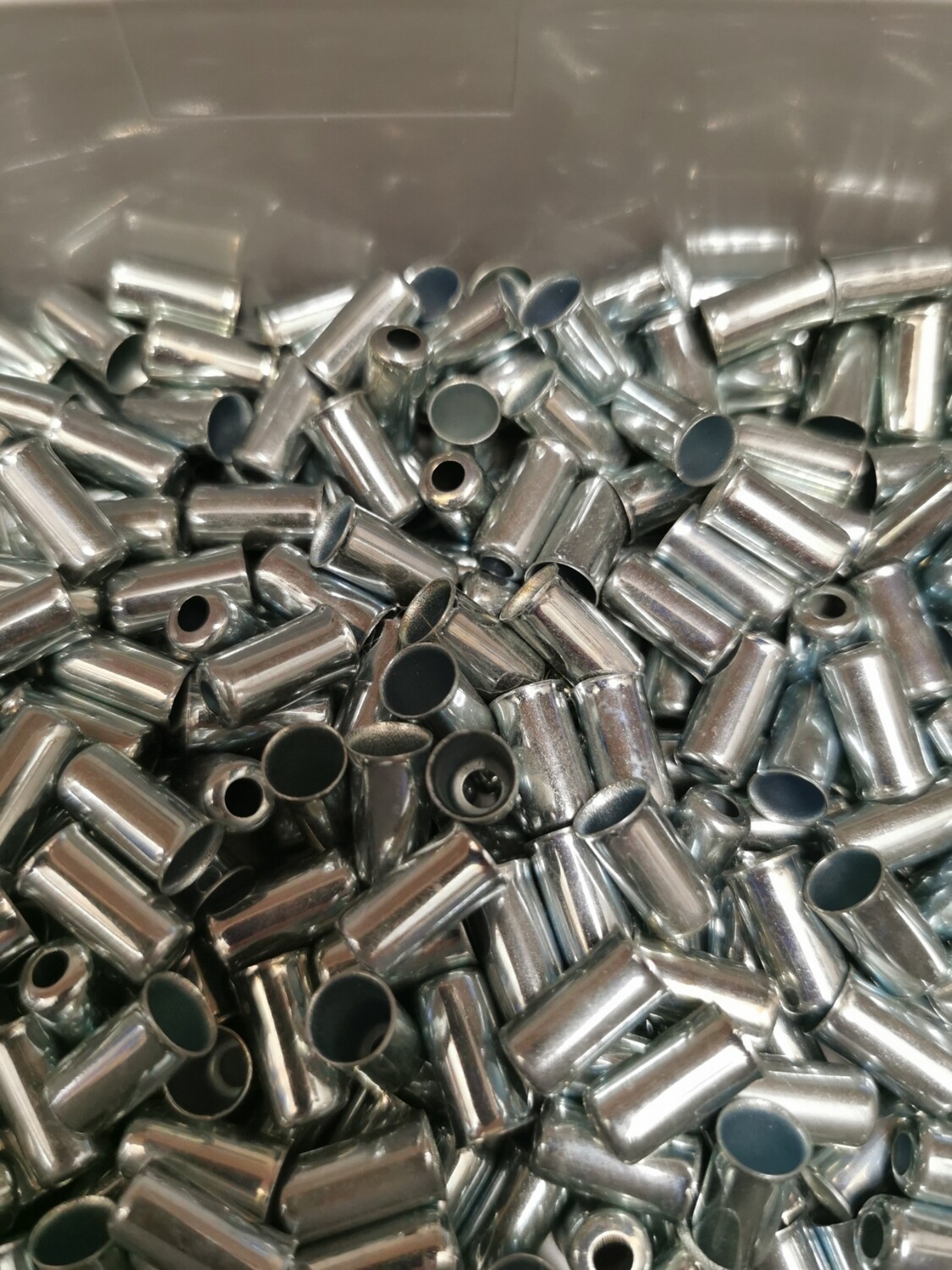 Endhülse Blech verzinkt 5,5mm innen