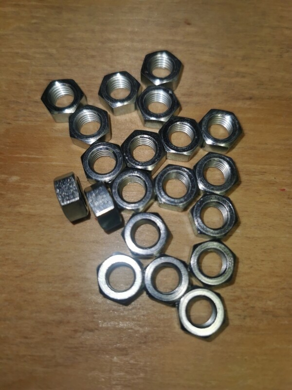 Mutter M7x1 Verzinkt