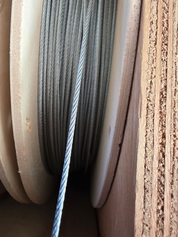 Bowdenzug Seil 1,8mm Verzinkt 7x7