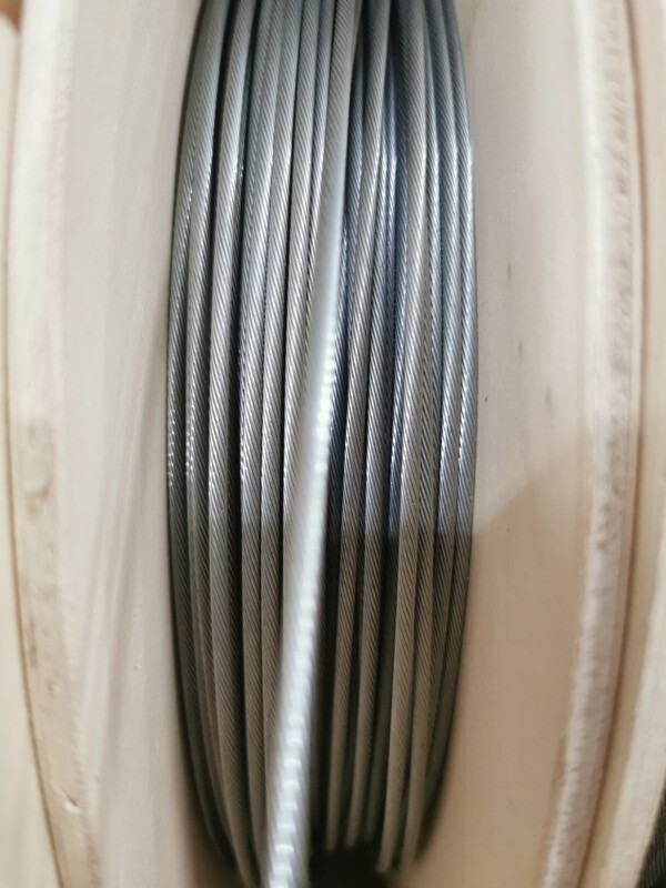Bowdenzug Kabel 2,5mm Verzinkt 1x19 Bowdenzug Kabel 2,5mm Verzinkt 1x19