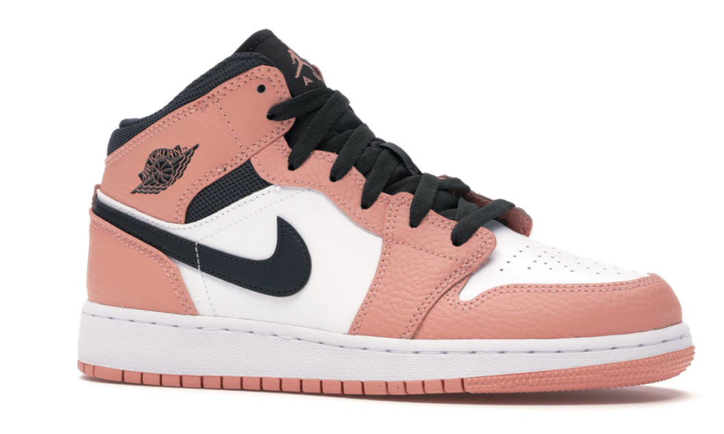 Jordan 1 Mid Pink Quartz