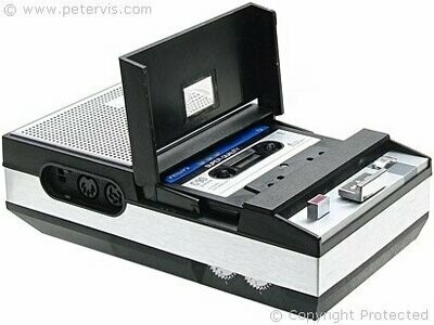 Famous Philips EL3302 cassette recorder