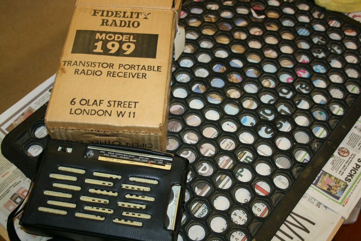 Fidelity Model 199 , original box (1967/68)