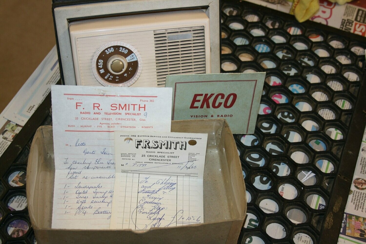 Ekco PT352 Portable Radio (12th July 1962)