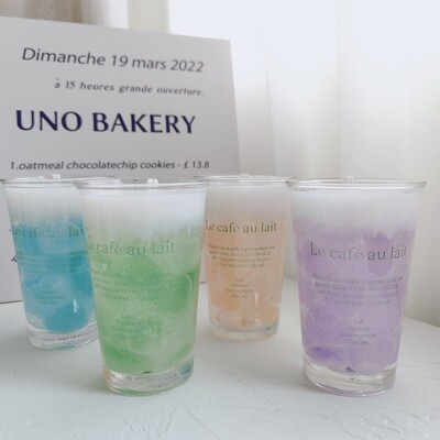Love Bubble Water Scented Candle Birthday Gift Crystal Candle