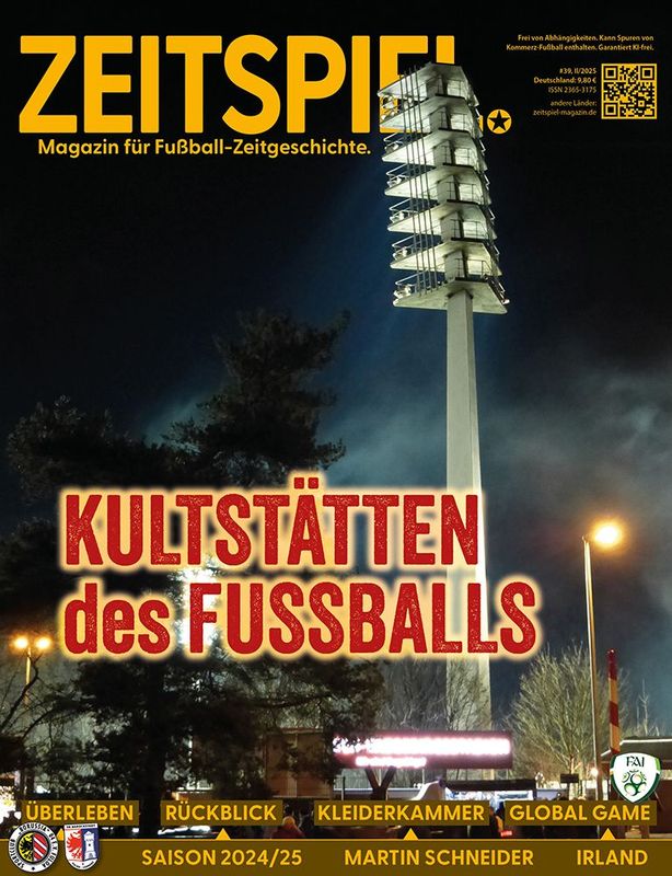 Heft #39: Kultstätten des Fußballs (Versand ab 27.6.25)