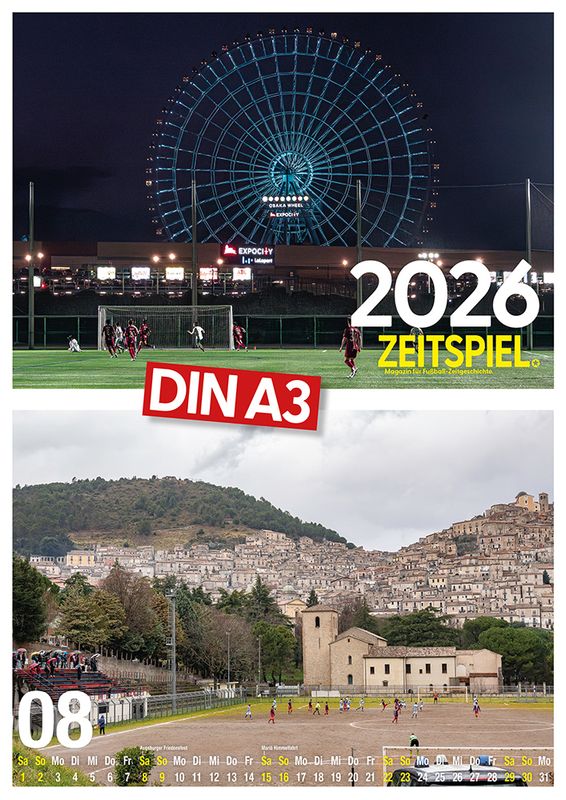 ZEITSPIEL-Kalender 2026 - DIN A3 (Versand ab 20.11.25)