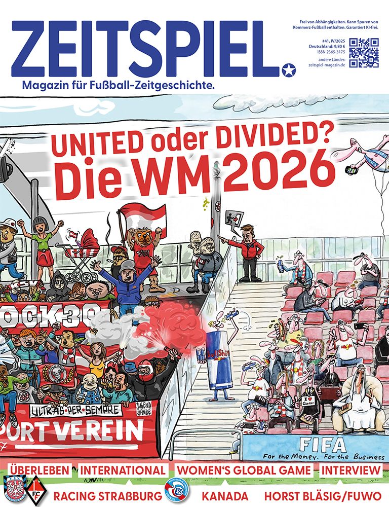 Heft #41: United oder Divided? Die WM 2026 (Auslieferung ab 11.12.25)