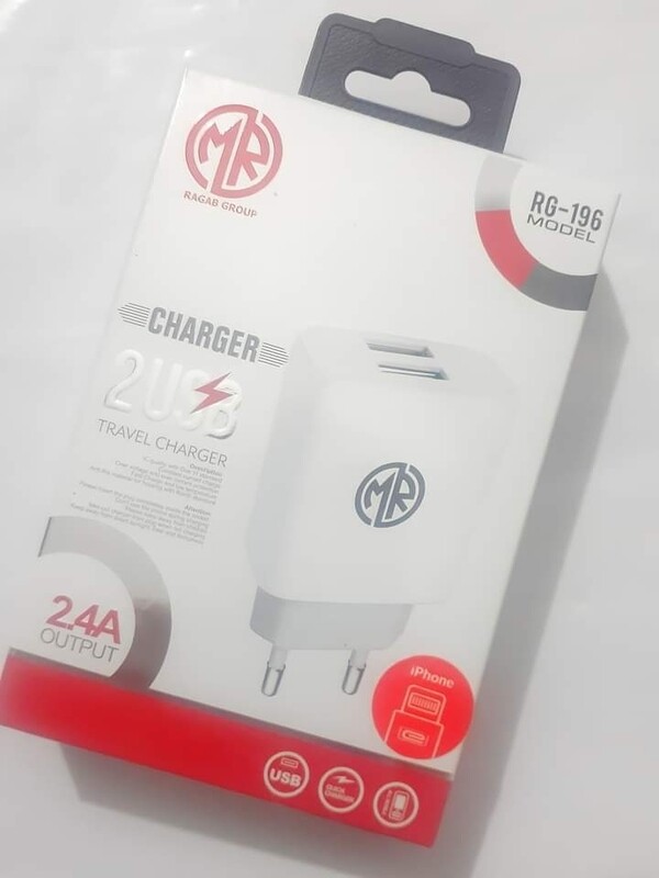 شاحن براند 5V 2.5 A فتحتين USB