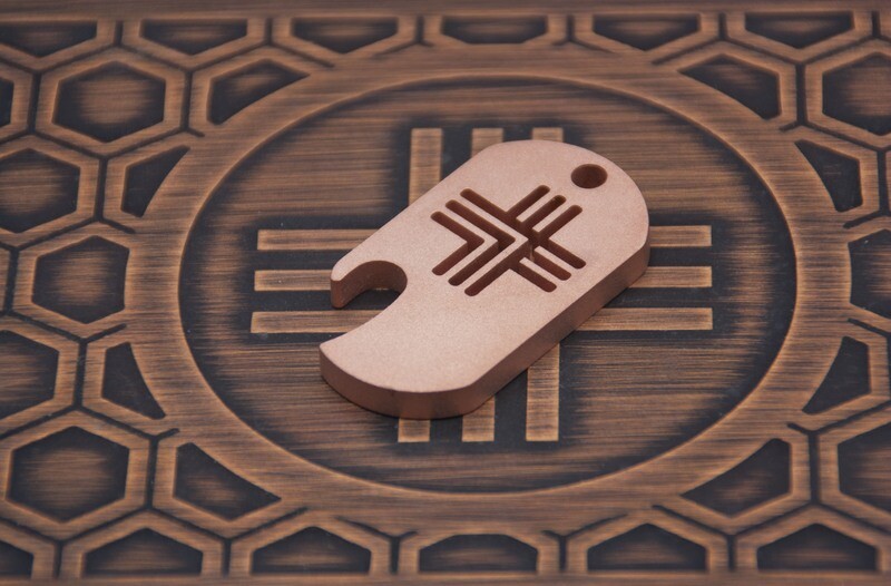 Copper Bottle Tag