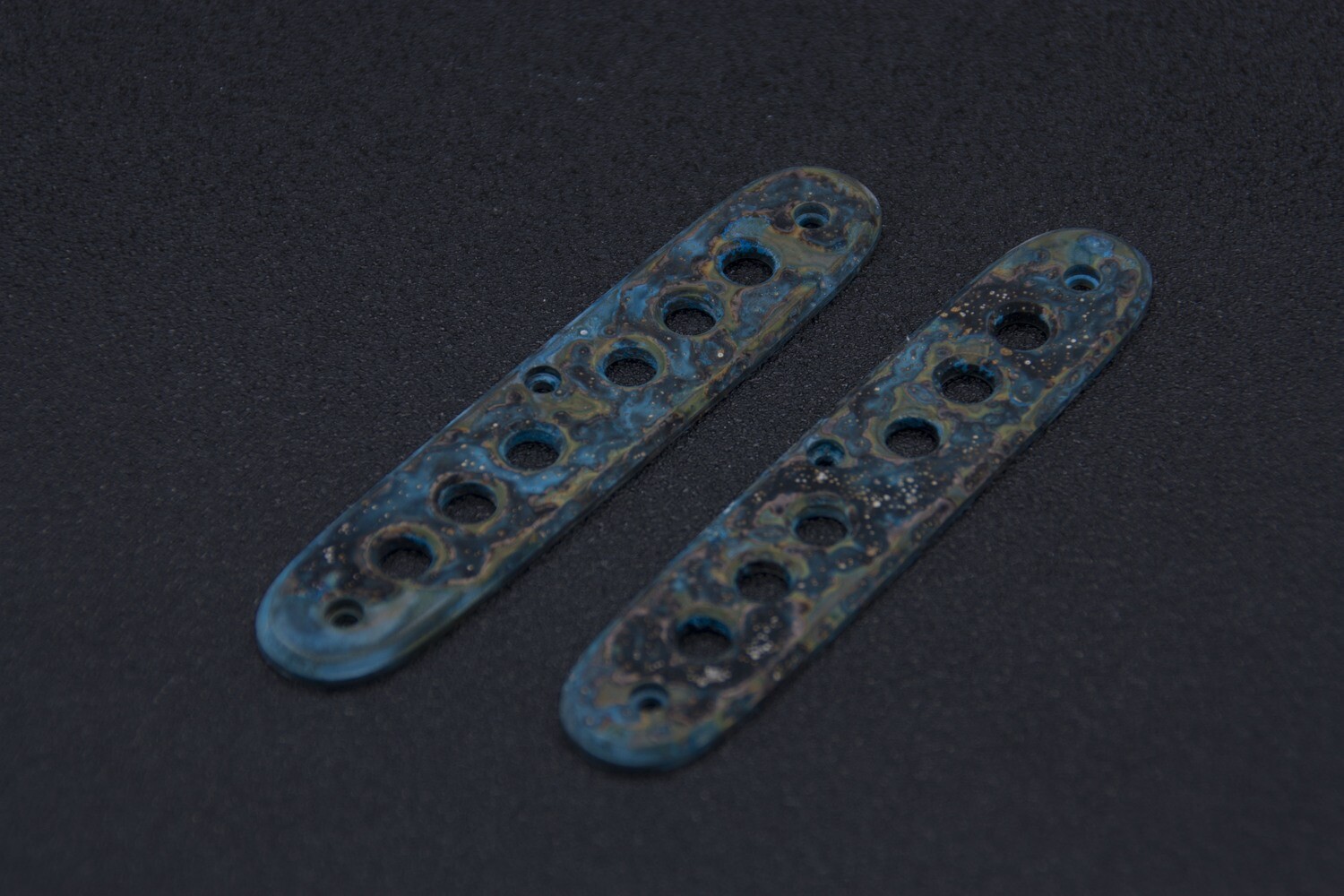 93mm Brass Scales Shipwrecked Patina
