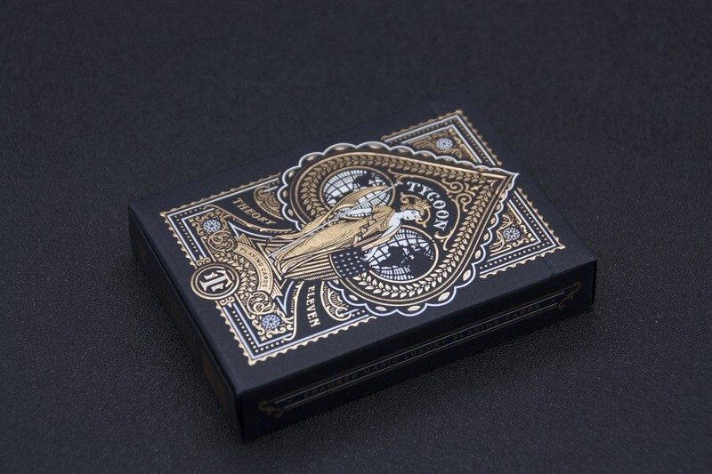 Theory11 Black Tycoon Playing Cards