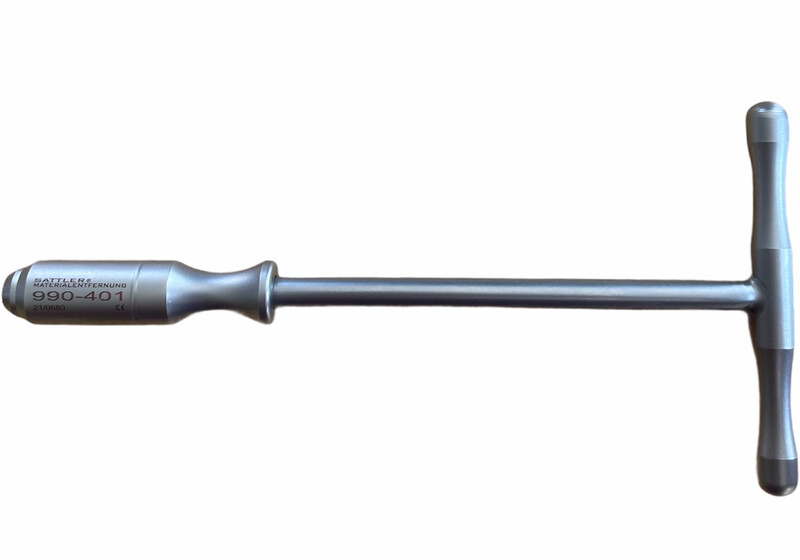 T-Griff mit AO-Ansatz 160 mm T-Griff mit AO-Ansatz 160 mm
