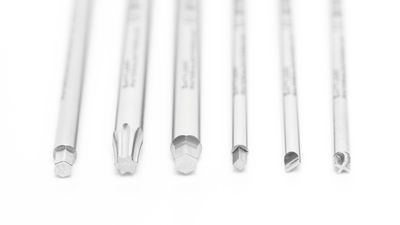Treki 10er Set Innensechskant-Bits – SAE Größen 5/64" Bis 5/16", 1/4" Sechskantschaft, 50 Mm (S2 Stahl)