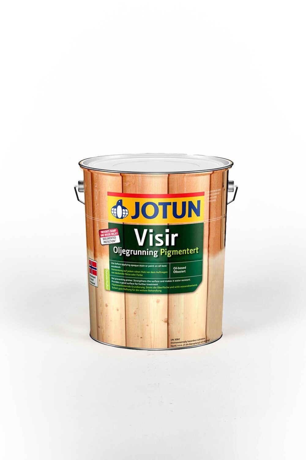 JOTUN VISIR Oljegrunning pigmentert - 10 Liter Holzschutzgrundierung