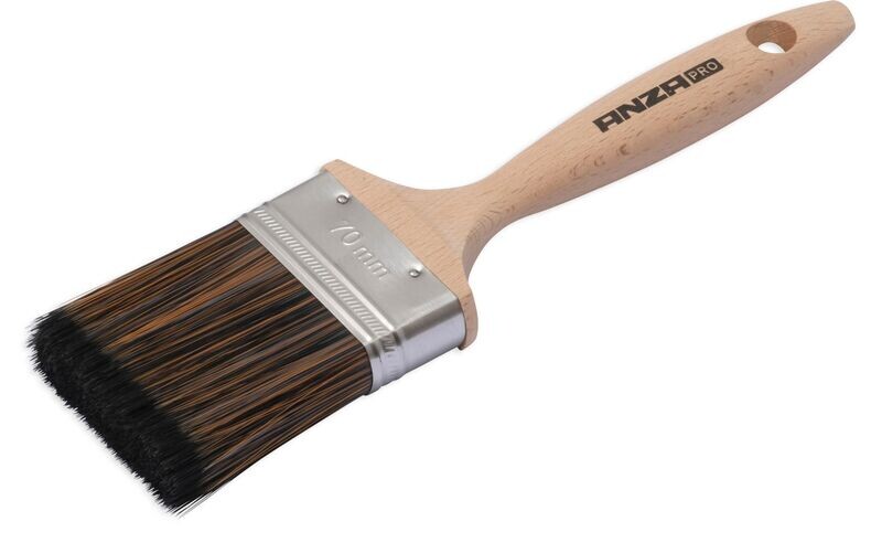 ANZA Pro - Flachpinsel Holz Super EFF, 35 / 50 / 70 mm ANZA Pro - Flachpinsel Holz Super EFF, 35 / 50 / 70 mm