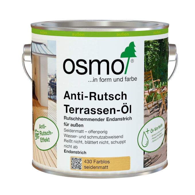 Osmo Anti-Rutsch Terrassen-Öl 430 Farblos