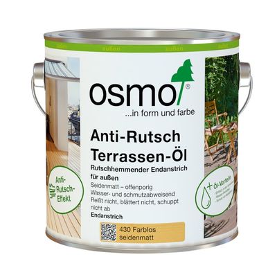Osmo Anti-Rutsch Terrassen-Öl 430 Farblos