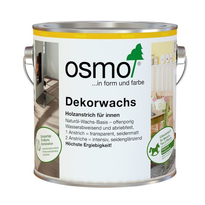 OSMO Dekorwachs transparente Töne