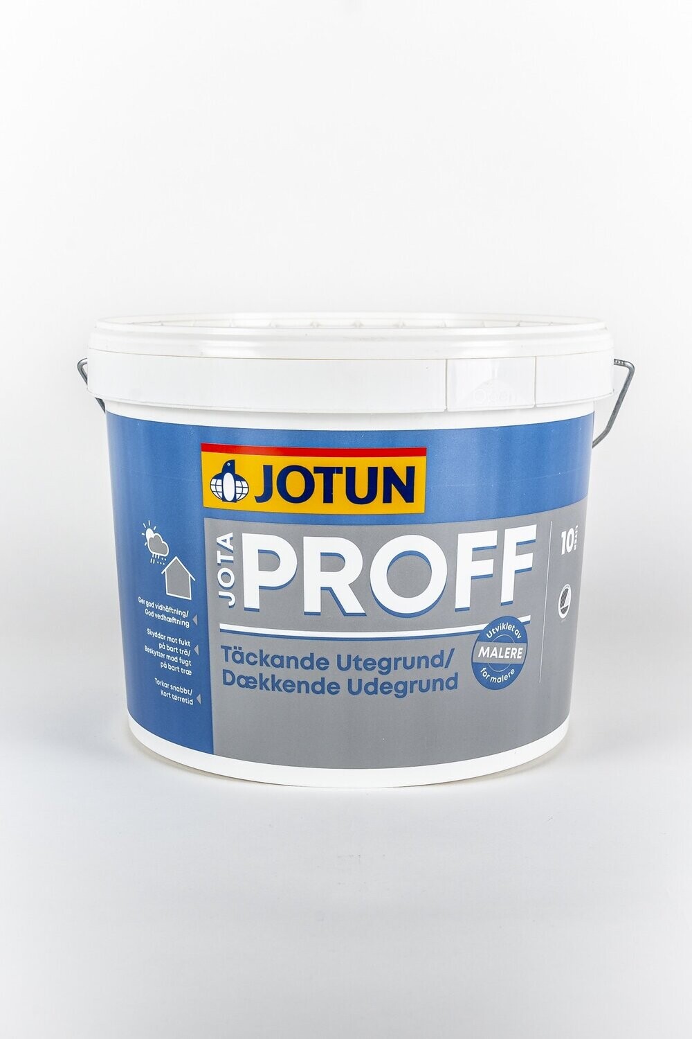 JOTAPROFF TÄCKANDE - 10 Liter Holzschutzgrundierung unter weiß JOTAPROFF TÄCKANDE - 10 Liter Holzschutzgrundierung unter weiß