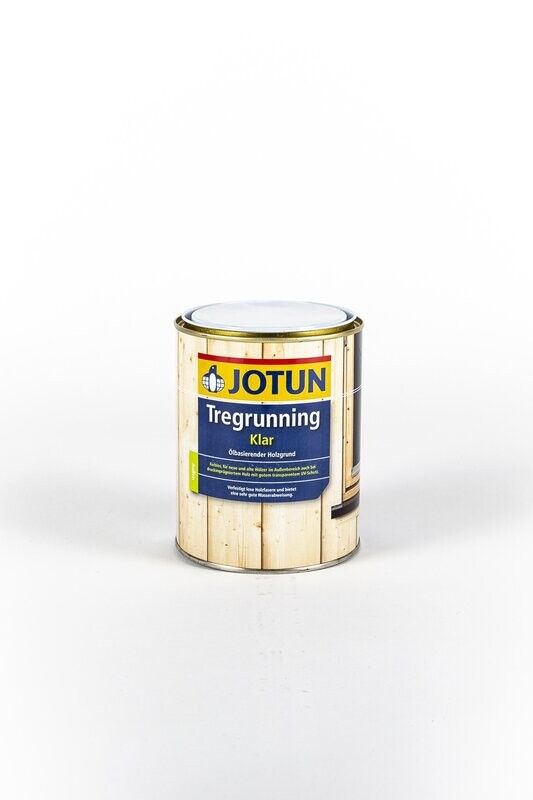 JOTUN Tregrunning klar - 0,9 Liter Holzschutzgrundierung JOTUN Tregrunning klar - 0,9 Liter Holzschutzgrundierung