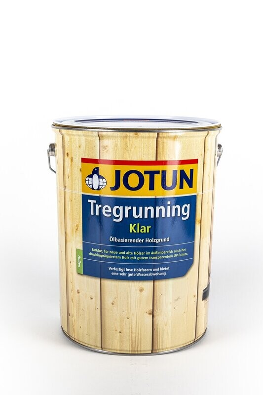 JOTUN Tregrunning klar - 9 Liter Holzschutzgrundierung JOTUN Tregrunning klar - 9 Liter Holzschutzgrundierung
