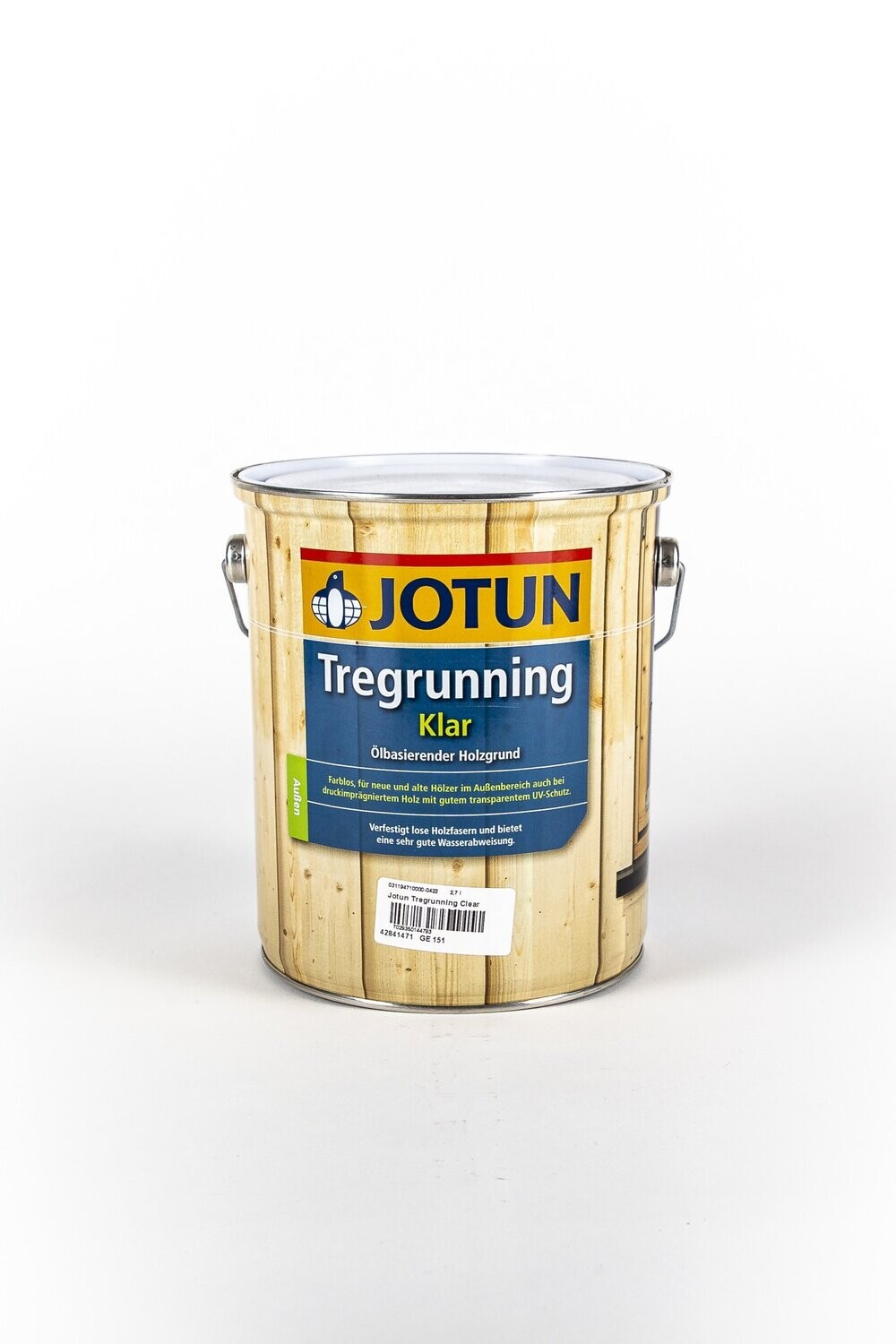 JOTUN Tregrunning klar - 2,7 Liter Holzschutzgrundierung JOTUN Tregrunning klar - 2,7 Liter Holzschutzgrundierung