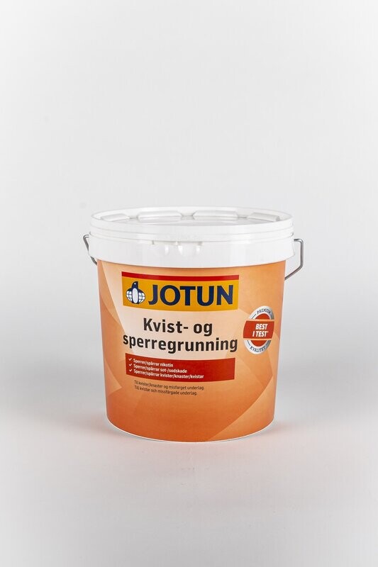 JOTUN KVIST- OG SPERREGRUNNING 2,7 l - Sperrgrund innen JOTUN KVIST- OG SPERREGRUNNING 2,7 l - Sperrgrund innen