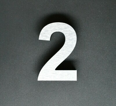 Cyfra 3D &quot;2&quot;