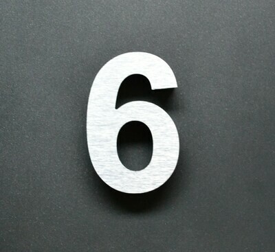 Cyfra 3D &quot;6&quot;