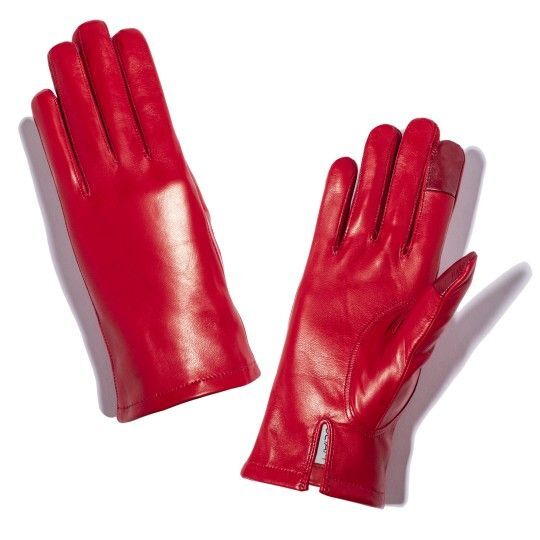Gants Maison Fabre - VALOIS red