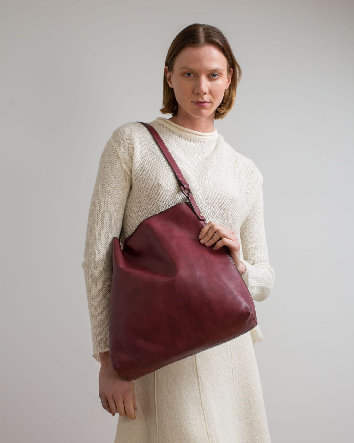 Sac BIBA Rowland Bordeaux