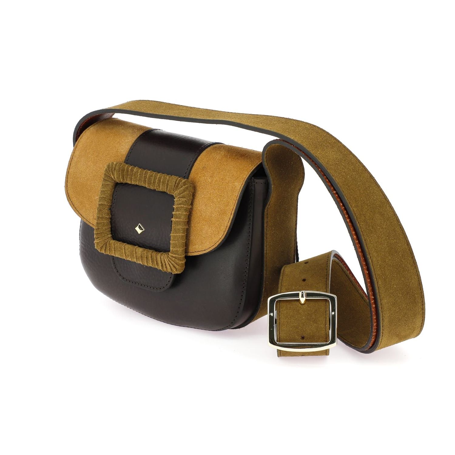 Sac Bi-Mat Le June  Choco  - Herbert Frère Soeur