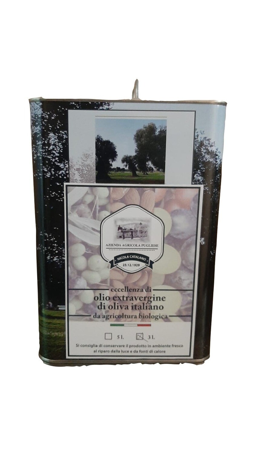 OLIO EXTRAVERGINE DI OLIVA BIO