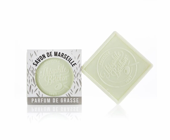 THEOPHILE BERTHON 1867 - 
SAVON PARFUMÉ ENRICHI EN BEURRE DE KARITÉ. PARFUM VERVEINE