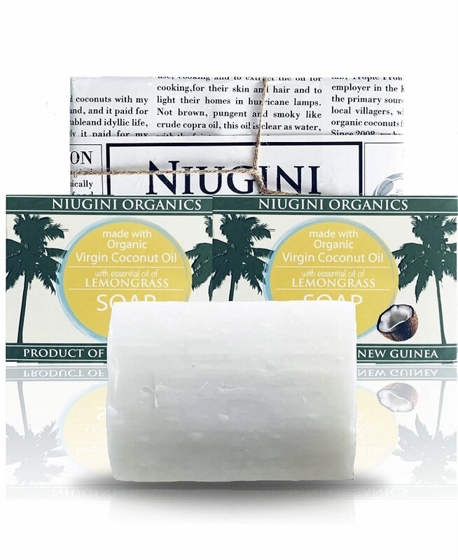 Niugini Organics - 100% Kokosölseife Lemongrass