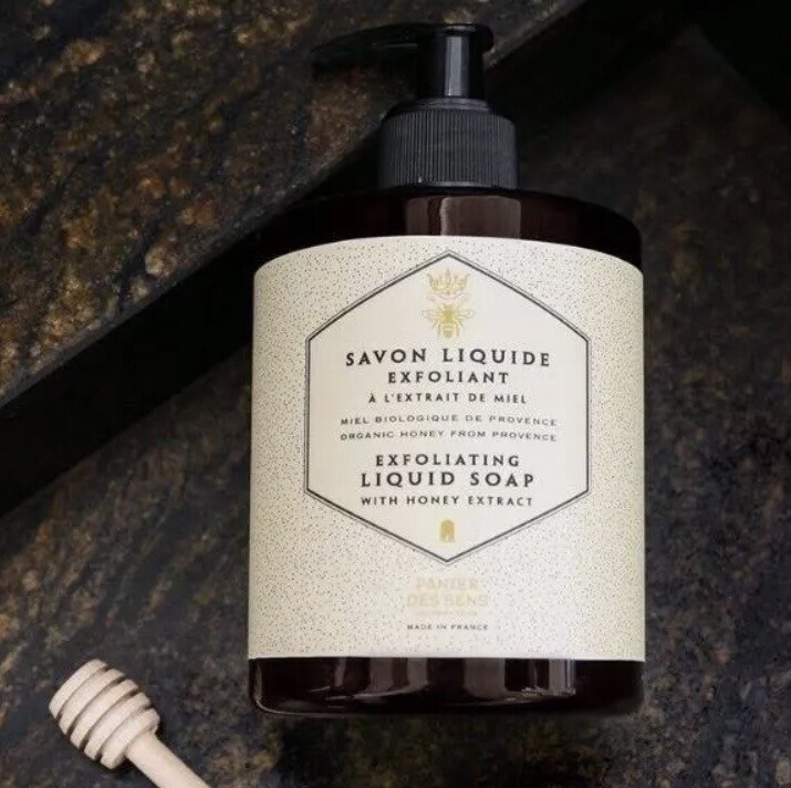 Panier des Sens Peeling Flüssigseife - Regenerierender Honig