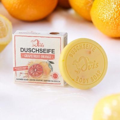 OVIS Duschseife Grapefruit-Orange mit Schafmilch OVIS Duschseife Grapefruit-Orange mit Schafmilch