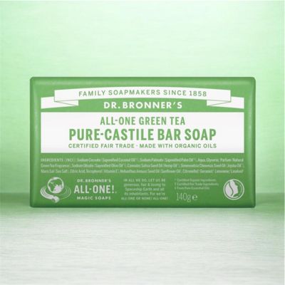 Dr. Bronner's 18 in 1 Green Tea 140 g Dr. Bronner's 18 in 1 Green Tea 140 g