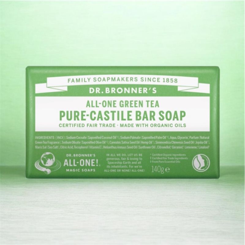 Dr. Bronner's 18 in 1 Green Tea 140 g