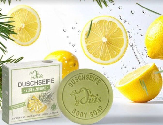 OVIS Duschseife Zeder-Zitrone mit Schafmilch OVIS Duschseife Zeder-Zitrone mit Schafmilch