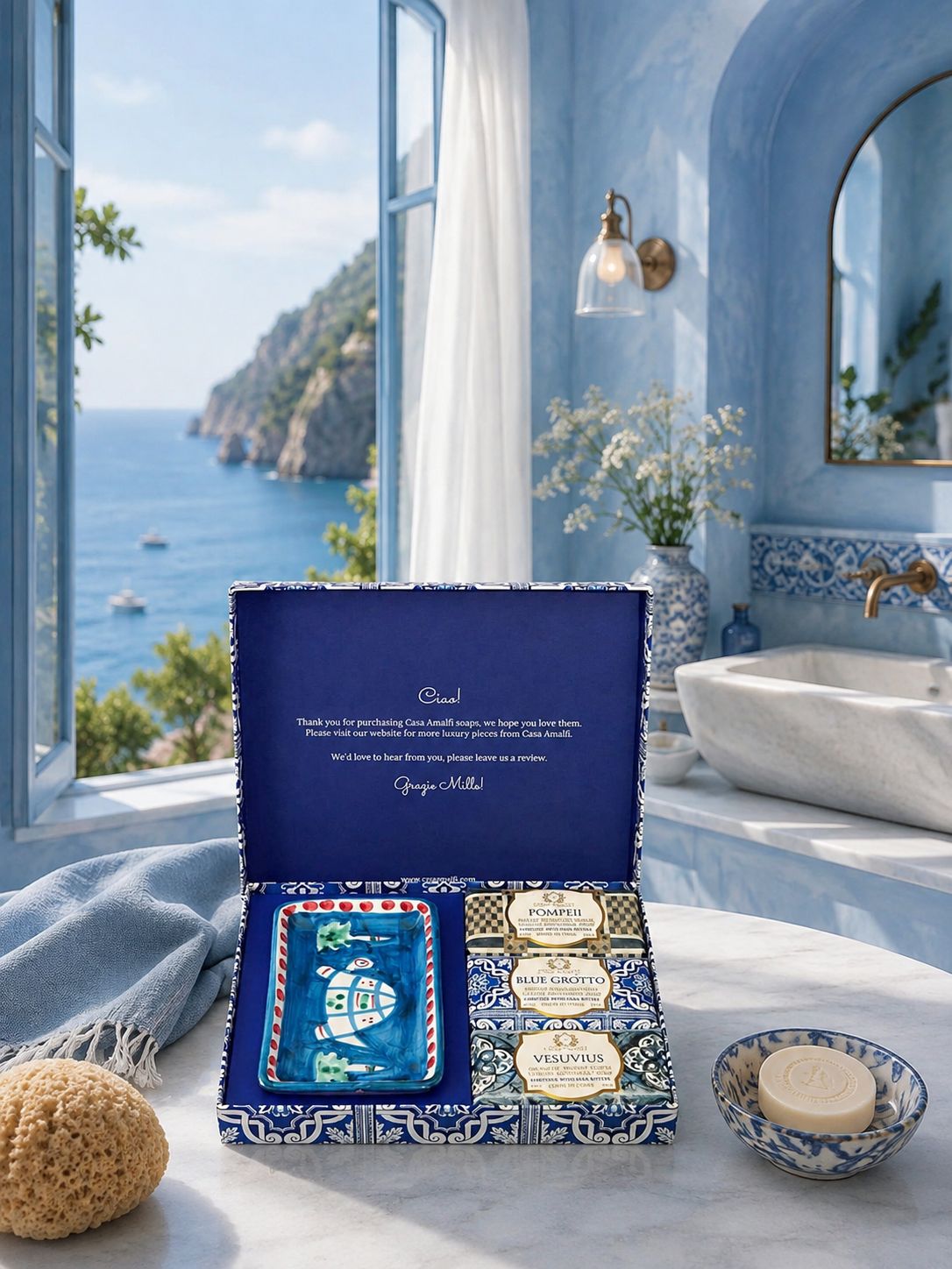 CASA AMALFI Blue Grotto Geschenkset CASA AMALFI Blue Grotto Geschenkset