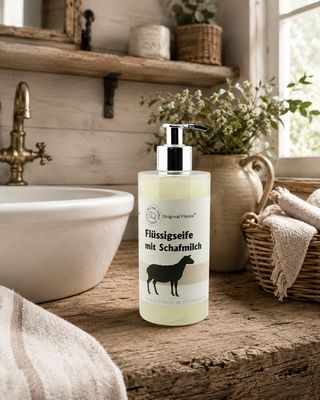 FLOREX Flüssigseife mit biologischer Schafmilch 400ml FLOREX Flüssigseife mit biologischer Schafmilch 400ml