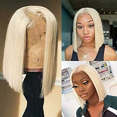 10” Frontal Blonde Wig