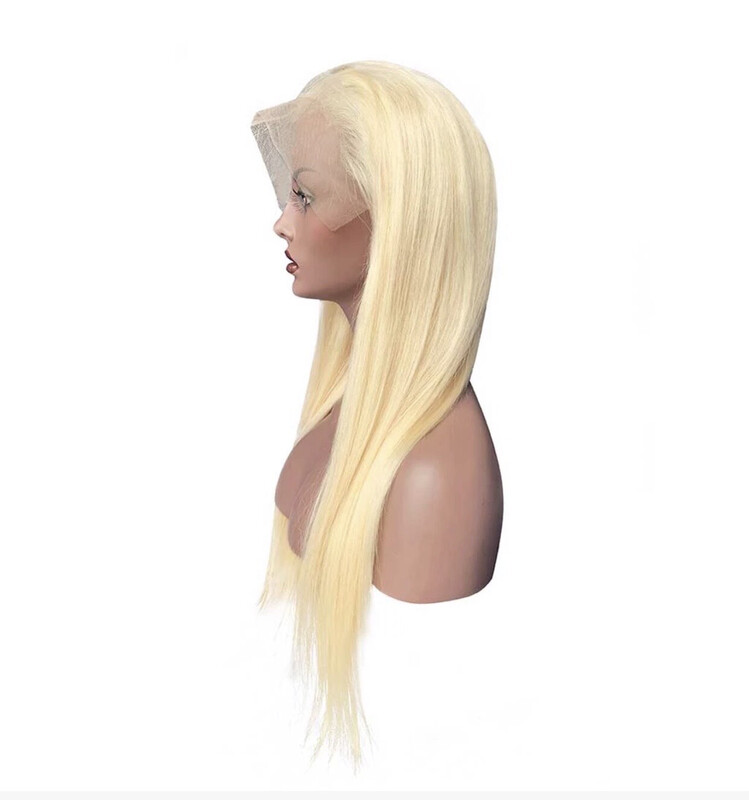 14 INCH BLONDE FRONTAL WIG